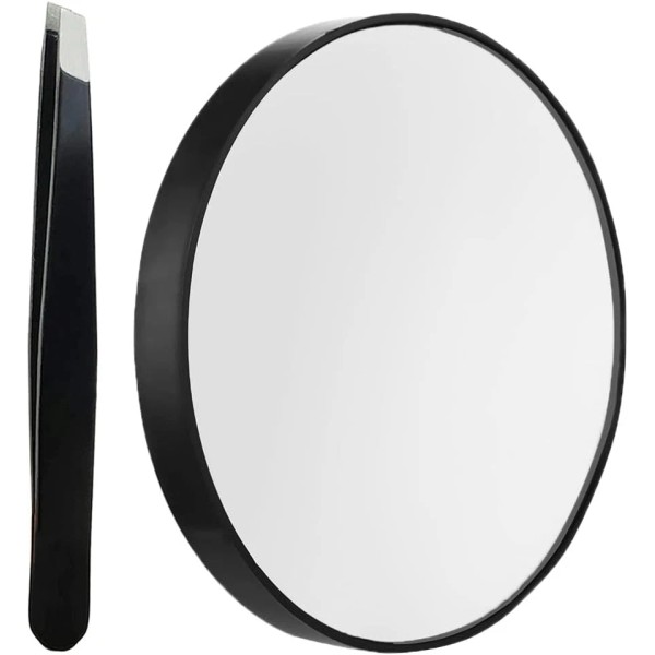 TTSAM 10X Magnifying Makeup Mirror, Round Mirror 2 Suction Cups