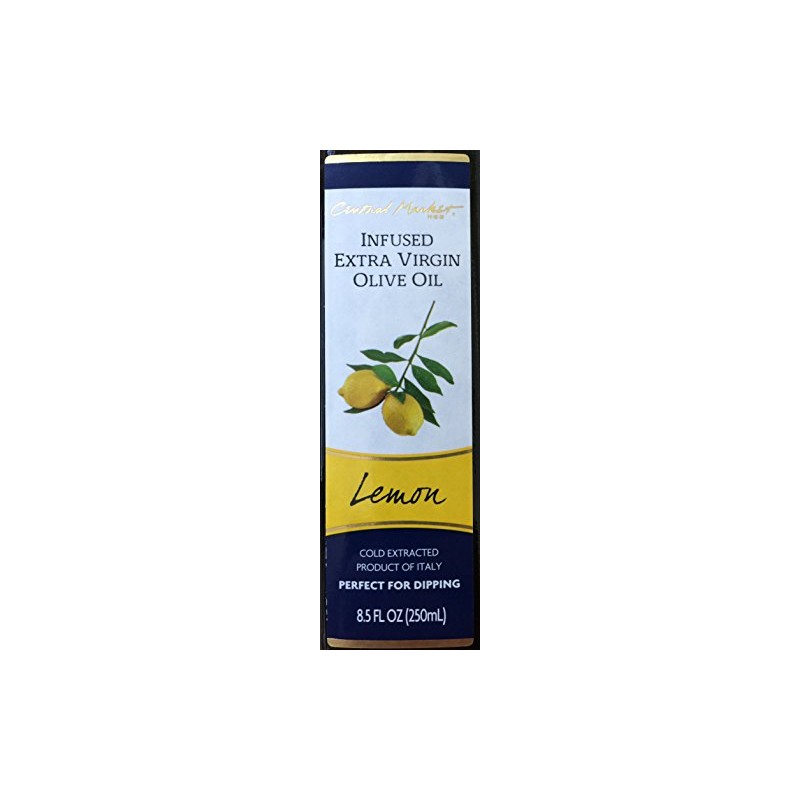 Central Market Lemon Infused Extra Virgin Olive Oil, 8.5 oz