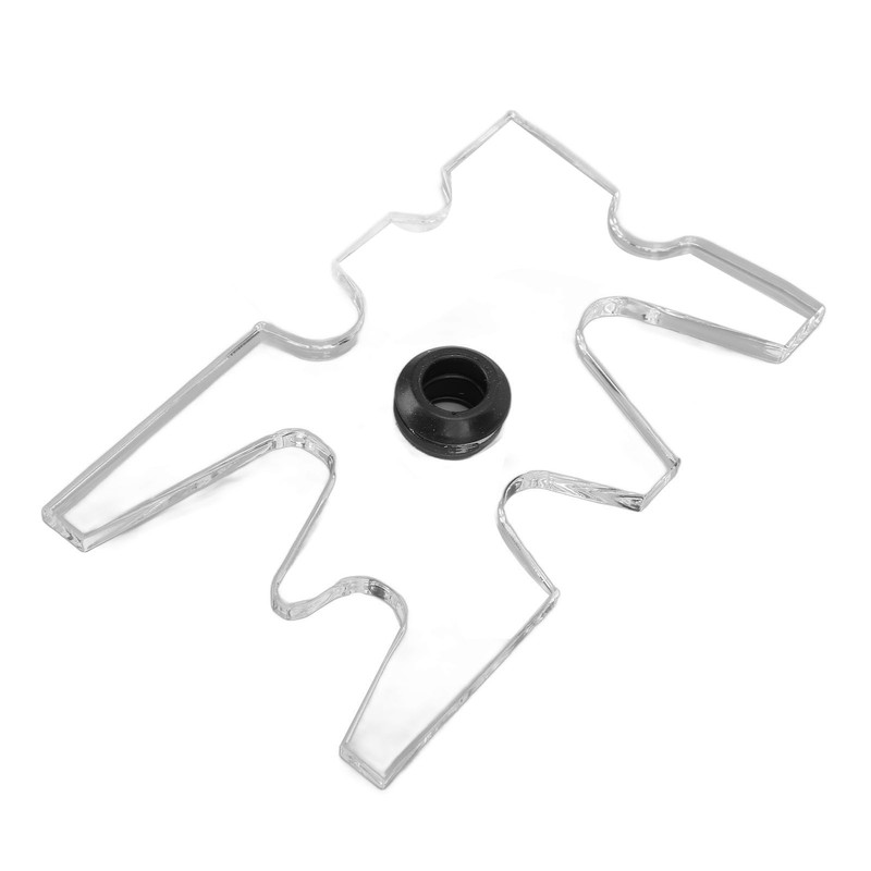 Billiard Bridge Head Portable Clear Acrylic Snooker Pool Cue Moosehead