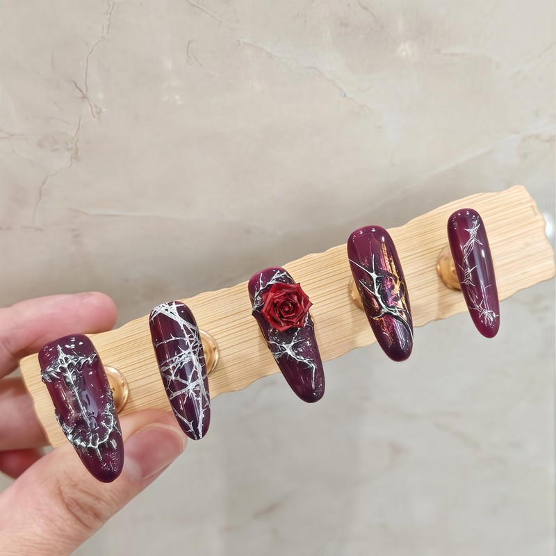 3D Nail Molds Thorns Design, Silicone Tool Art Y2k Decoration