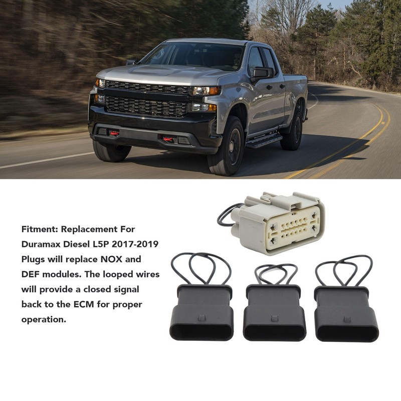 4Pcs L5P Can Bus Plugs, Replace Nox and Def Modules,