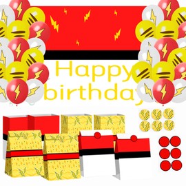 31pcs Party Supplies Goody Bag Gift Wrap Bags Birthdays Favor Balloons Backdrop
