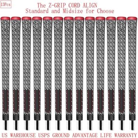 13Pcs Golf Grip Z-Grip Cord ALIGN Grip Golf Club Grip Standard/Midsize 60R - SIZE: Standard