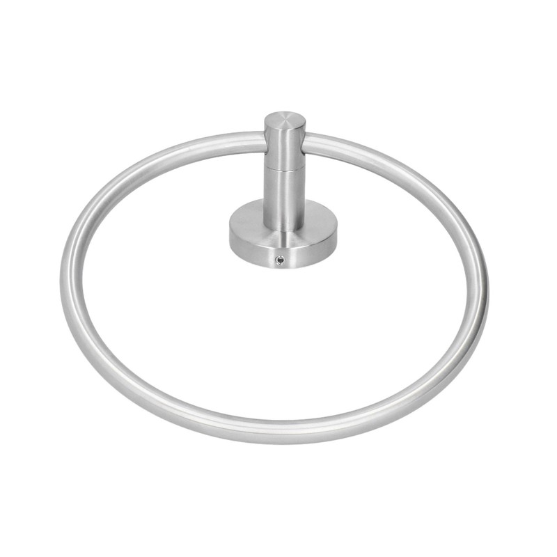 Towel Ring Modern Circle Wall Maounted Stainless Steel Bathroom Towel