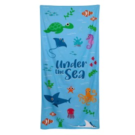Puckator Microfibre Beach Towel 180 x 80 cm Under The Sea