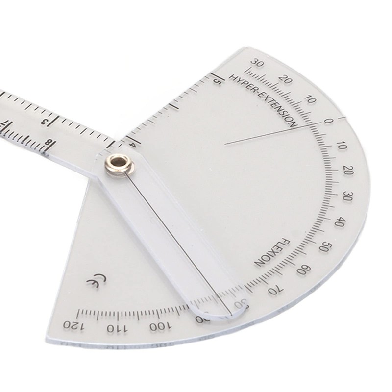 Orthopedic Protractor, Accurate Scale, Orthopedic Ruler, Transparent Accurate Plastic 120
