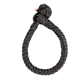 Robship Soft Shackles Simplifying Your Boating Experience, Black - 5x80mm