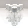 Empty Clear Plastic Bottles 2 Oz, Small Travel Bottles Set,