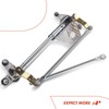 A-Premium Front Windshield Wiper Linkage Compatible with Honda Vehicles -