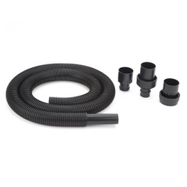 Shop-Vac 9050533 8 Ft x 1.5 Inch Diameter Hose, Flexible Vinyl Construction, Compatible With Standard 1.5 Inch Inlets, (1-Pack)