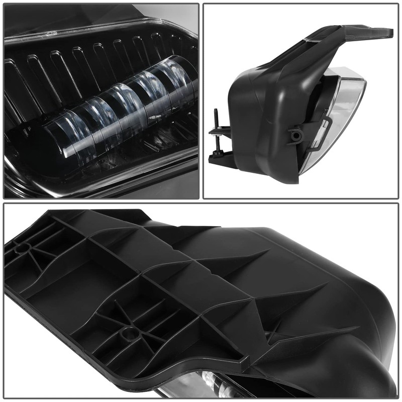 DNA MOTORING FL-ZTL-339-CH Pair of Fog Lights Compatible with 03-07