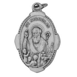 Venerare Traditional Catholic Saint Medal (Saint Nicholas)