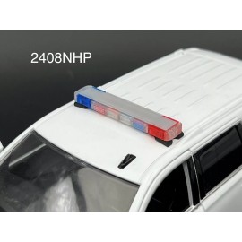 LED Ready Lightbar 1/24 25 27 LED Ready Whelen Edge Lightbar Blue Red Nevada Highway Patrol Police
