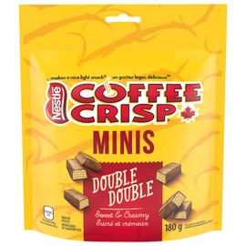 Coffee Crisp Minis Double Double Sweet & Creamy 180g