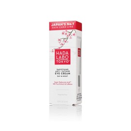 Hada Labo Tokyo White Anti-Fatigue Eye Cream for Day and Night Hyaluronic Acid Moisturising Under Eyes