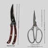 2 PCS Kitchen Scissors, Heavy Duty Sharp Kitchen Shears Set,