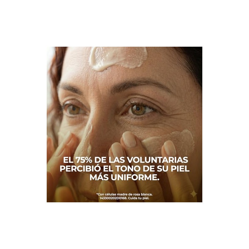 Teatrical Crema Aclarante Células Madre Rosa Blanca Que Trabajan Nivel