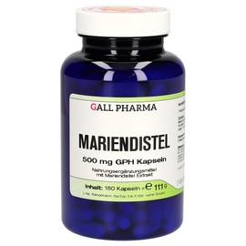 Gall Pharma Mariendistel 500 mg GPH Kapseln, 1er Pack (1 x 180 Stück)