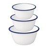 Falcon Enamel Shabby Chic Vintage Style Pudding Basin Bowl -