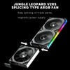 Jungle Leopard Interstellar-V2RS Daisy Chain RGB PC Fan 120MM Triple