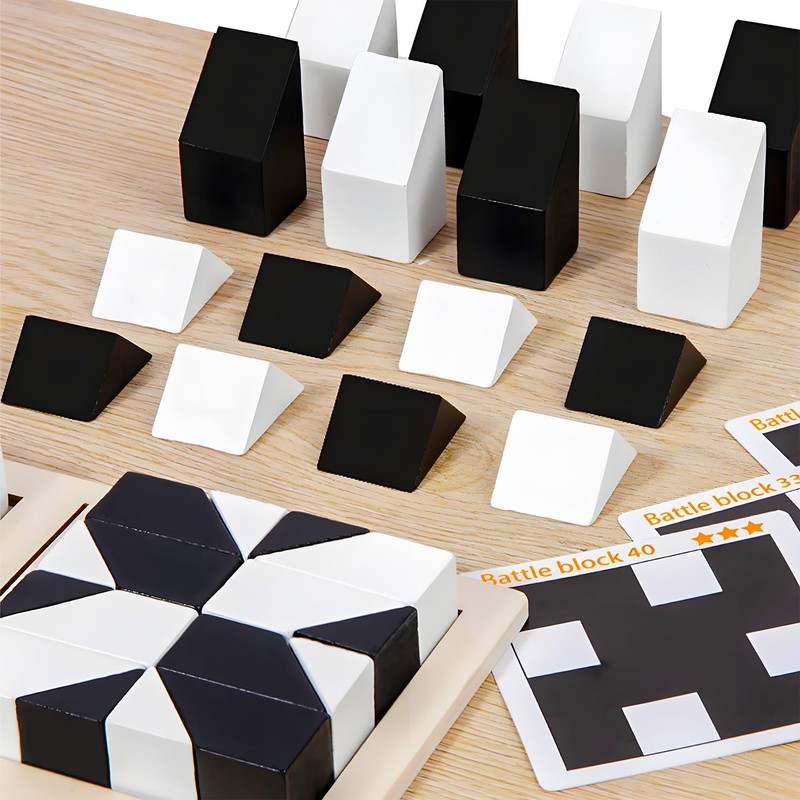 ANYTOP Challenge Blocks, Hide Building Blocks, Brain Training Puzzle, Educational