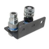 1/2" Hydraulic Quick Connect Coupler Set, Flat Face, 1/2" NPT,