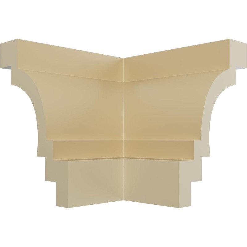 Ekena Millwork MOC03X04TR Outside Corner Moulding (matches moulding MLD04X03X05TR), 4