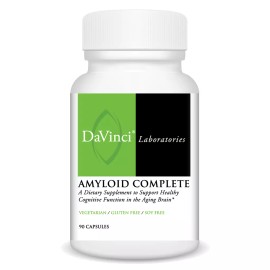 DaVinci Laboratories Amyloid Complete – 90 Capsules for Brain Health and Cognitive Support