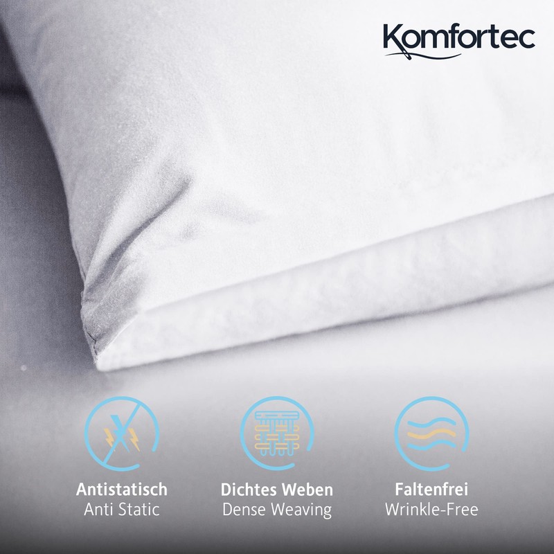 Komfortec Cushion Cover 40 x 40 cm Set of 2