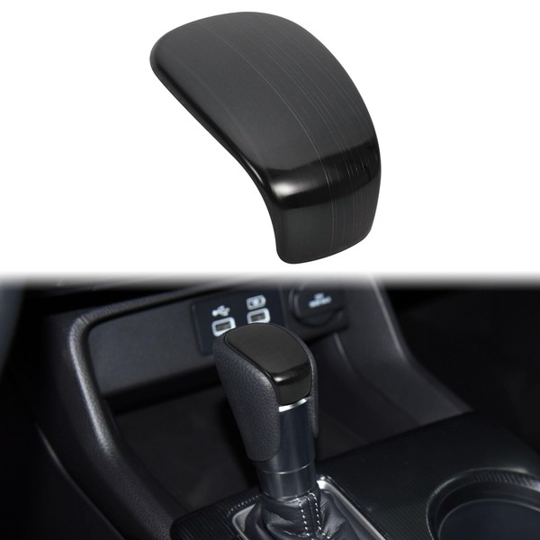 TOMALL Stainless Steel Car Gear Shift Knob Cover Compatible with