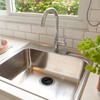 Hordion 3 Inch Garbage Disposal Splash Guard and Kitchen Sink