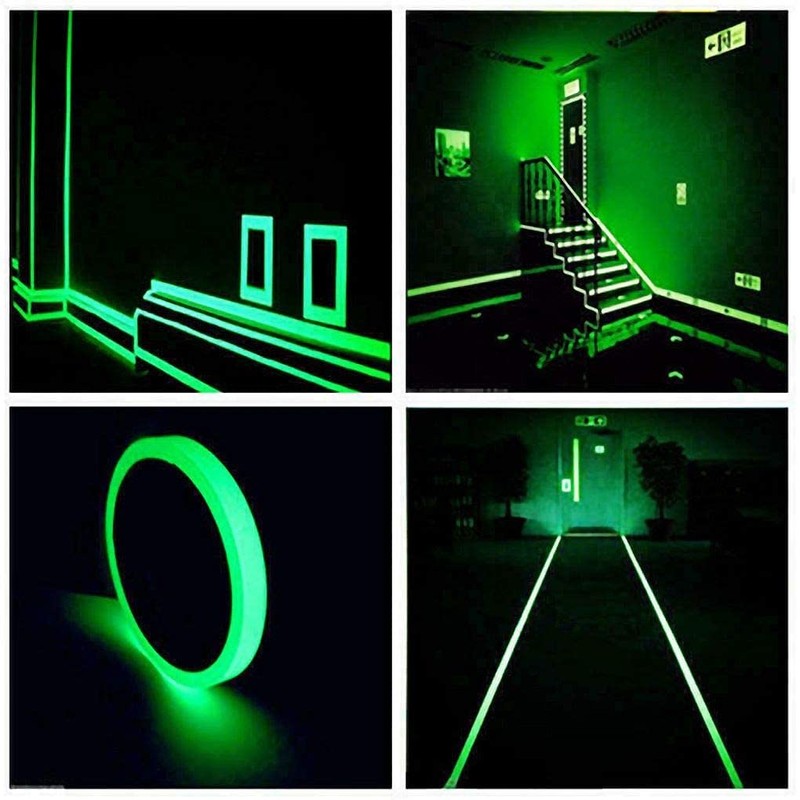 Glow in the Dark Tape, High Brightness, Long Luminous, Fluorescent