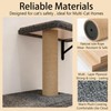 MIUZMORE Cat Wall Shelves, 10-Piece Complete Cat Wall Furniture System
