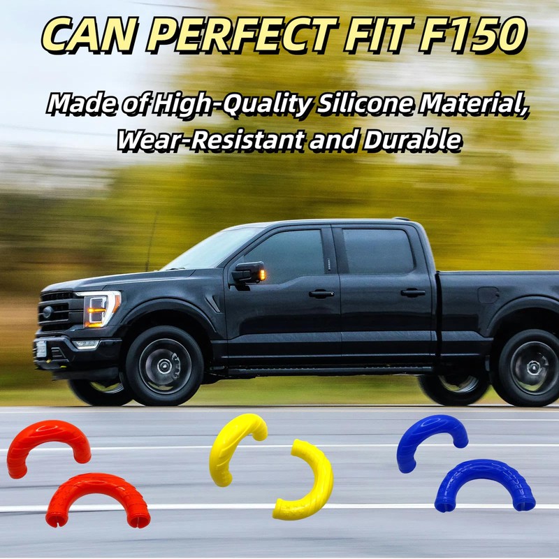 FORZEEY Tow Hooks Covers Fit for Ford F150 Accessories 2004-2024