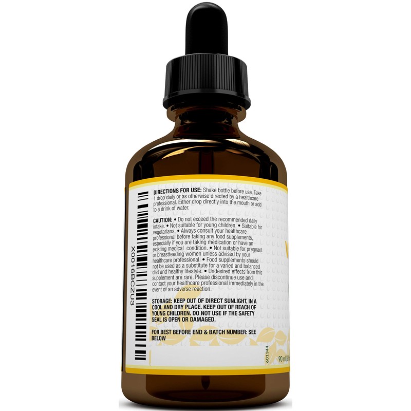 Vitamin D Drops 1000 IU 10,000 IU per 10 Drops