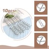 TUUXI 10pcs Spiral Bobby Pins 2 Inch Silver Metal Fast