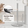 Kitchen Roll Holder Silver Standing, Kitchen Paper Towel Holder for