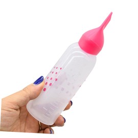 FRCOLOR Hair Containers Set 3pcs Refillable Hair Dye Bottles with Comb Shampoo Bottles for Salon Barbershop