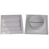 Air Ventilation Plastic Grill Cover 148mm x 153mm Gravity Flaps