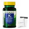 Spring Valley Vitamin K2 100mcg- 60 softgels (Pack of 1),