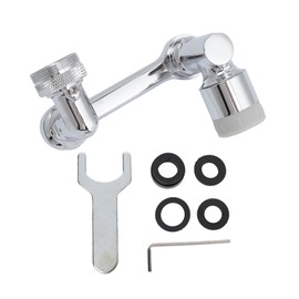 Faucet Extender 1080 Degree Faucet Adapter Aerator Kitchen Sink Aerator Oxygen Enriched Foam Inside Diameter 22mm Outside Diameter 24mm