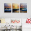 Tufiqu 3 Piece Wall Art - Canvas Prints - Ocean