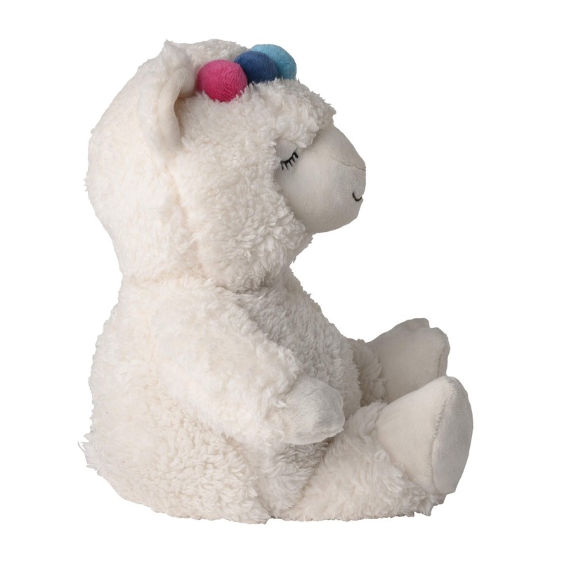 Warmies® Warming Cushion/Stuffed Toy Alpaca Millet Lavender Filling 35 cm