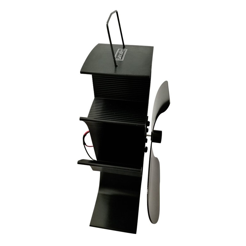 Lincsfire 2 Blade Heat Powered Stove Fan Warm Air Circulating