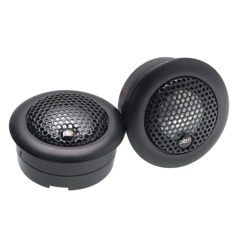 PowerBass OE-400-4" Mid Range Speakers with a Pair of L-1A