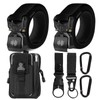 Corpower Men's Tactical Belt + 1 Tactical Molle Bag and