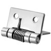 sourcing map 5pcs Self-Closing Spring Hinge 25 mm Stainless Steel