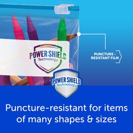 Ziploc Gallon Food Storage Freezer Slider Bags, Power Shield Technology for More Durability, 24 Count