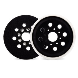 RS034 5-Inch Hook and Loop Sanding Disc, 8-Hole Backing Pad for Bosch ROS10 and ROS20VS Sanders 2-Pack
