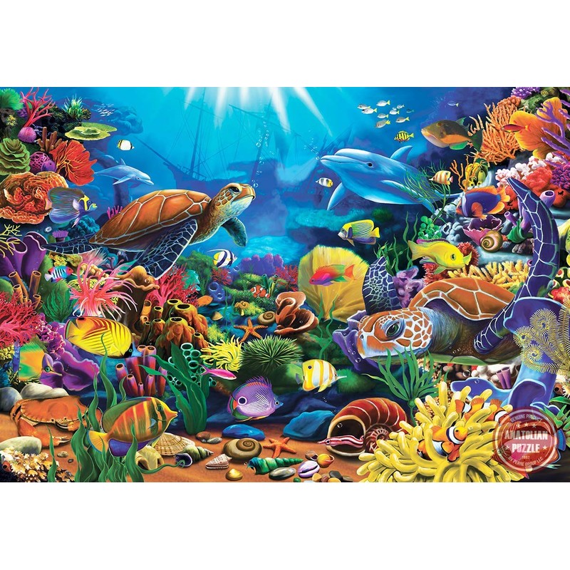 Anatolian Puzzle - Sea of Beauty, 260 Piece Jigsaw Puzzle,